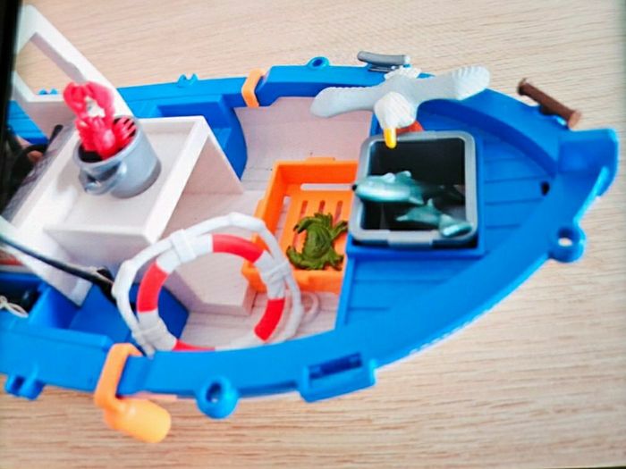 Bateau pêcheur Playmobil - photo numéro 2