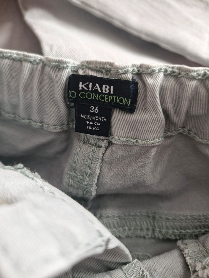 Jeans bébé 36 mois  Kiabi Coton Elasthanne - photo numéro 5