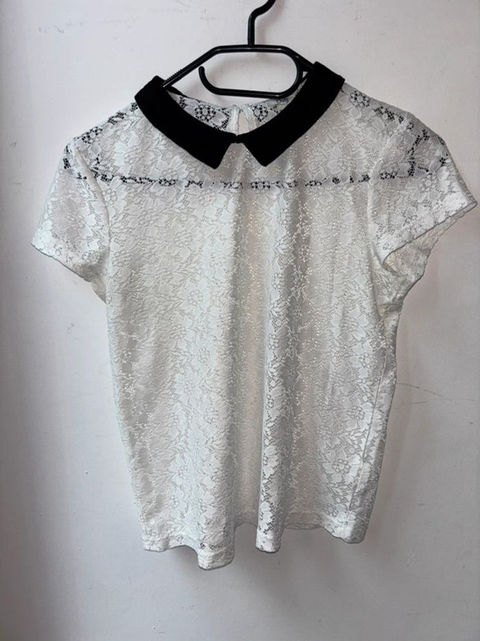T- shirt dentelle