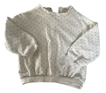 Sweat à pois Kiabi
