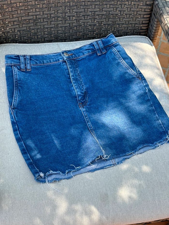 Jupe en jeans Pull and bear - photo numéro 3