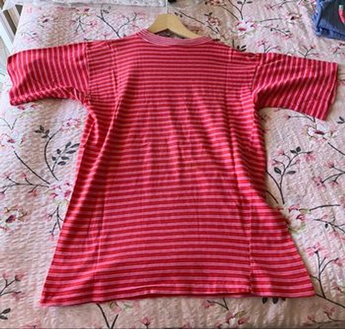 T-chirt rose et rouge à rayures Kenzo T.S - photo numéro 7