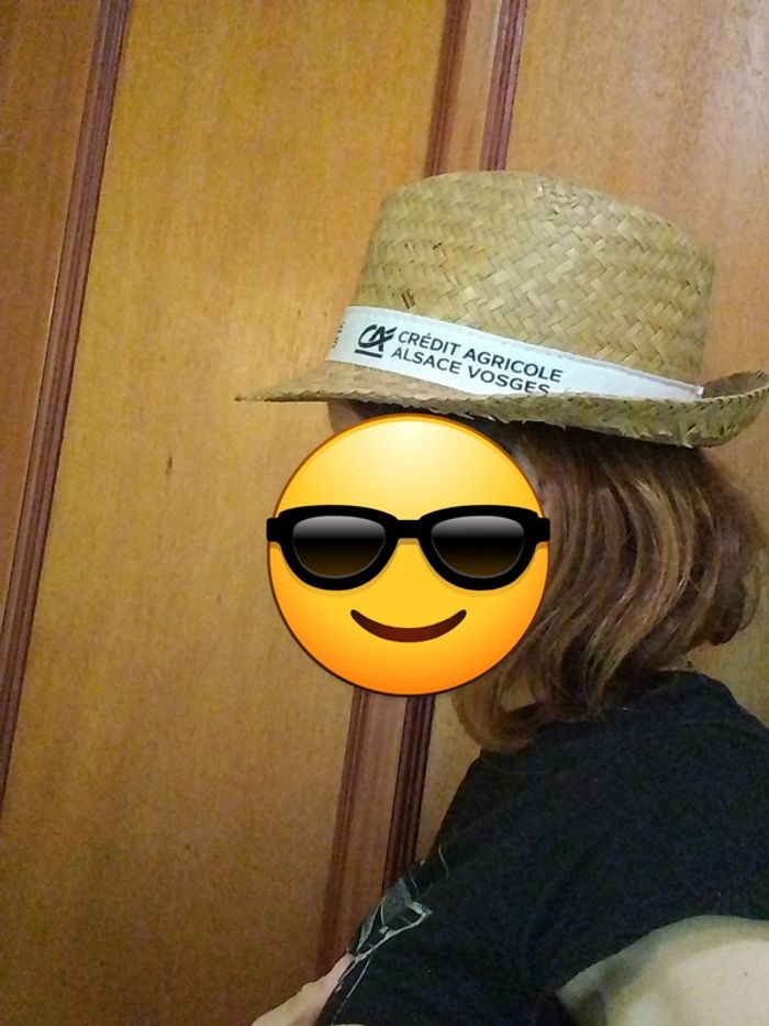 Chapeau de pailles femme Crédit Agricole - photo numéro 4