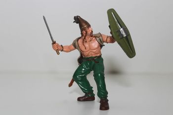 Figurine Gaulois aux nattes - Papo