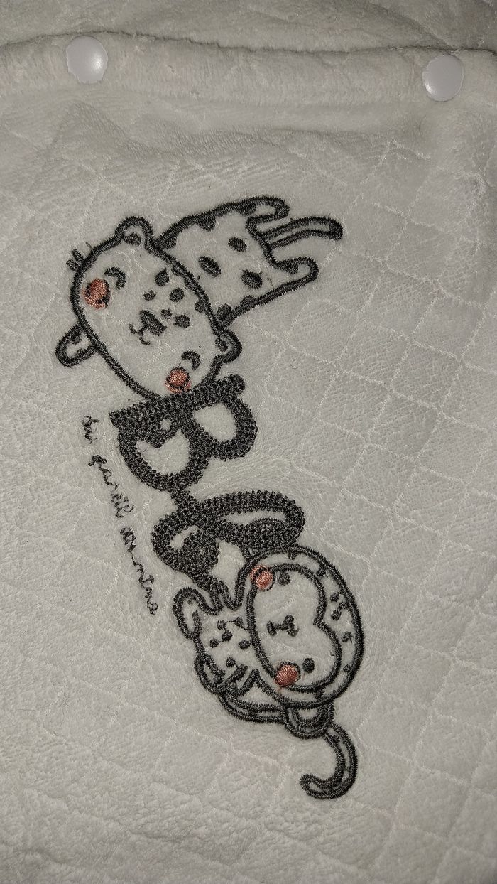 Pyjama/ dorsbien/ Grenouillère État neuf Taille 9 mois Dpam - photo numéro 3