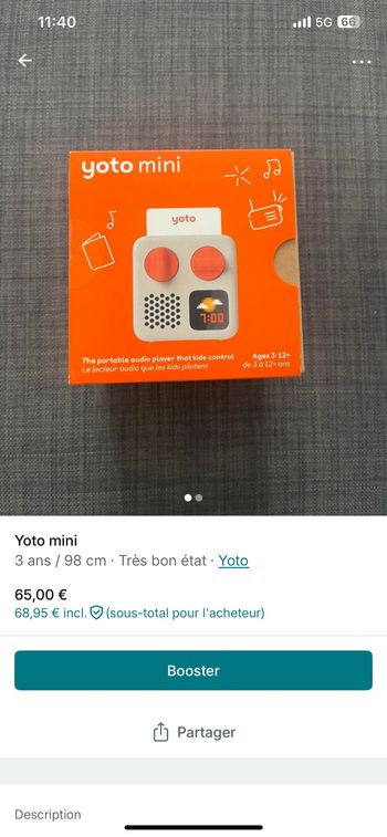Lot réservé