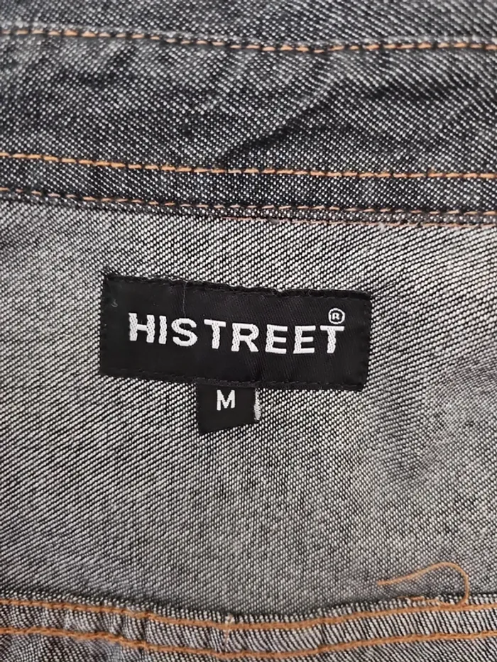 Chemise sans manches en jean taille M - photo numéro 8
