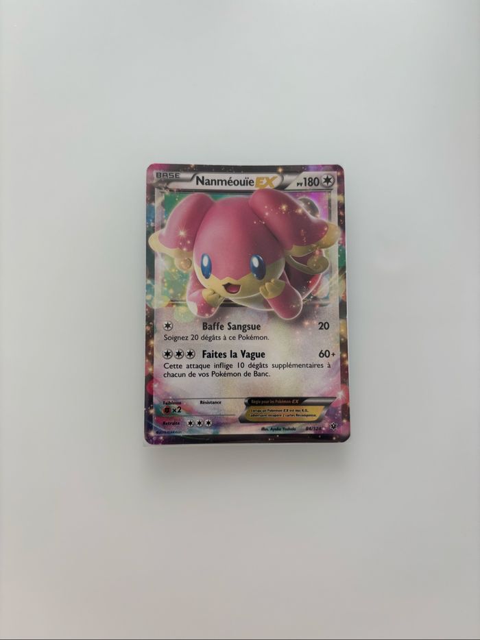 Carte Pokémon nanméouïe ex impact des destins 84/124
