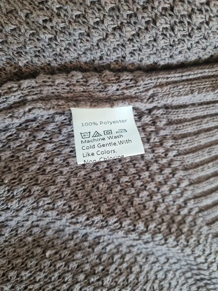 Robe pull marron - photo numéro 7