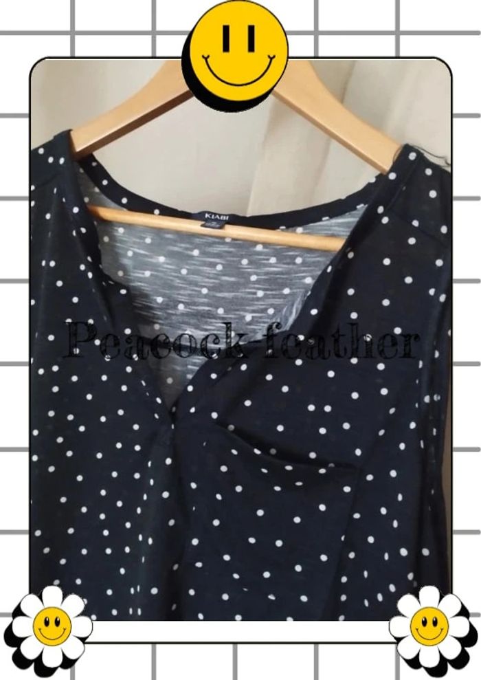 Débardeur pois Kiabi 46/48 - photo numéro 5