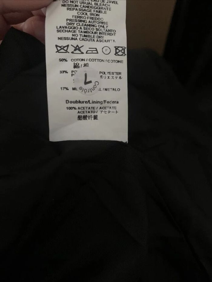 Ensemble Jupe + Veste Tailleur Gris Jupe T36 Veste T38 Sinequanone - photo numéro 12