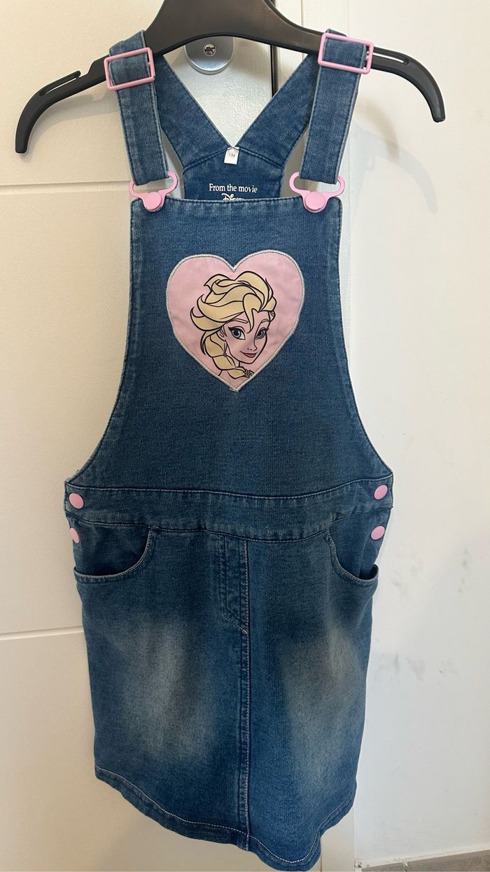 Salopette robe Elsa Reine des neiges Frozen - photo numéro 2