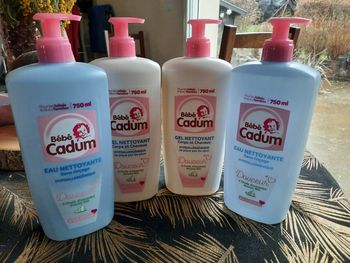 Lot Bébé Cadum hypoallergénique neuf