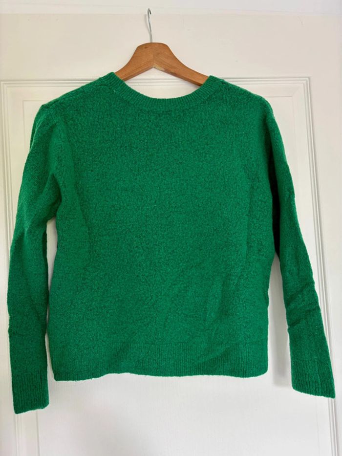 Pull vert H&M taille XS - photo numéro 2