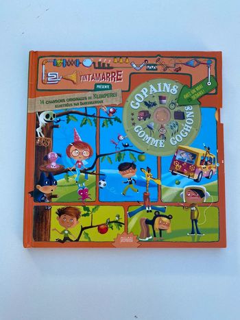 Livre Copain comme cochon avec CD