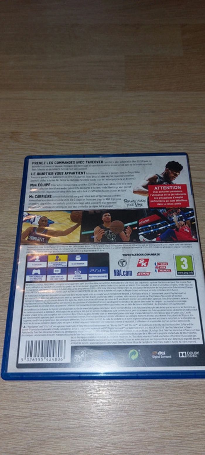Nba2k19 ps4 - photo numéro 2