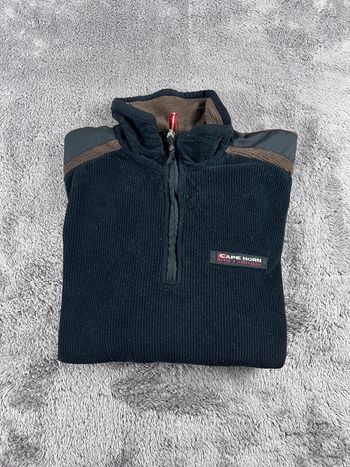 Pull Camionneur Cape Horn Noir & Marron – Taille XL