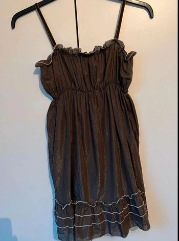 Robe  femme  COP.  Copine Chouchou  M 38  marron