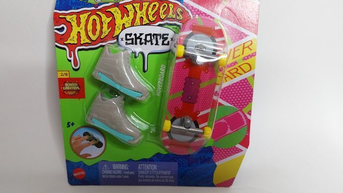 Hot Wheels  Finger Skate Hoverboard Retour Vers Le Futur 2024 - photo numéro 2