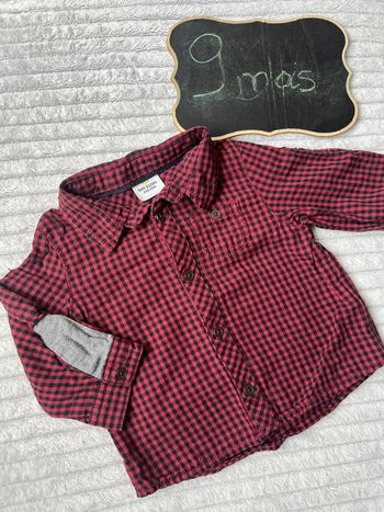 Chemise manches longues TAO 9 mois