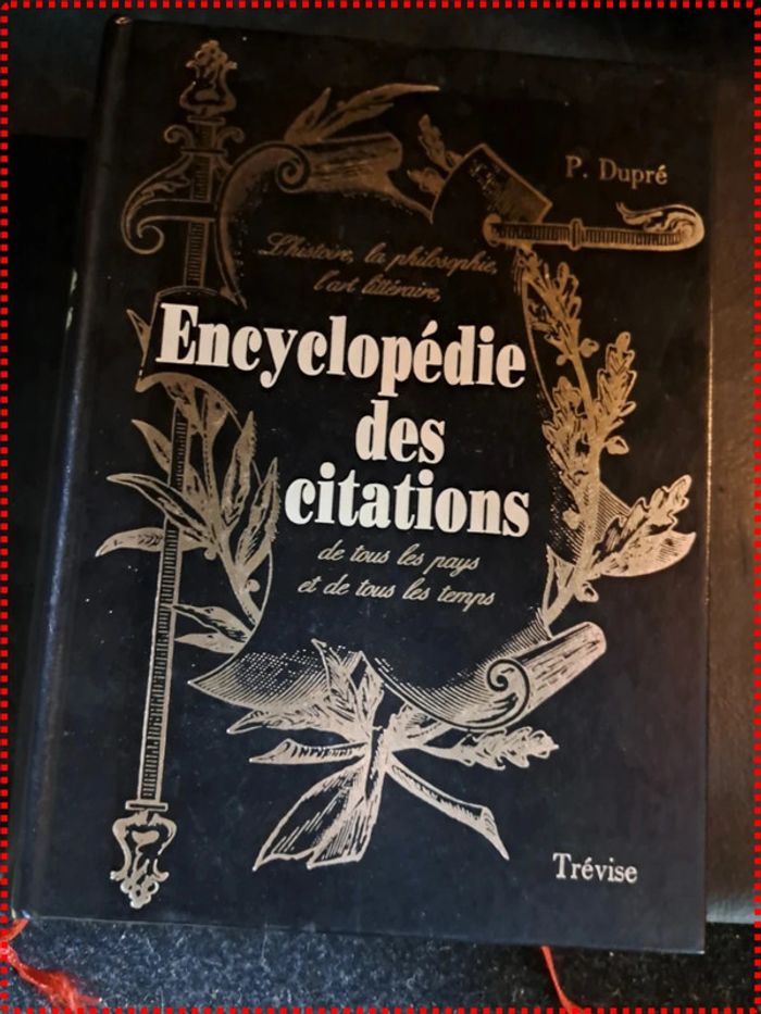 Beau livre encyclopédie des citations