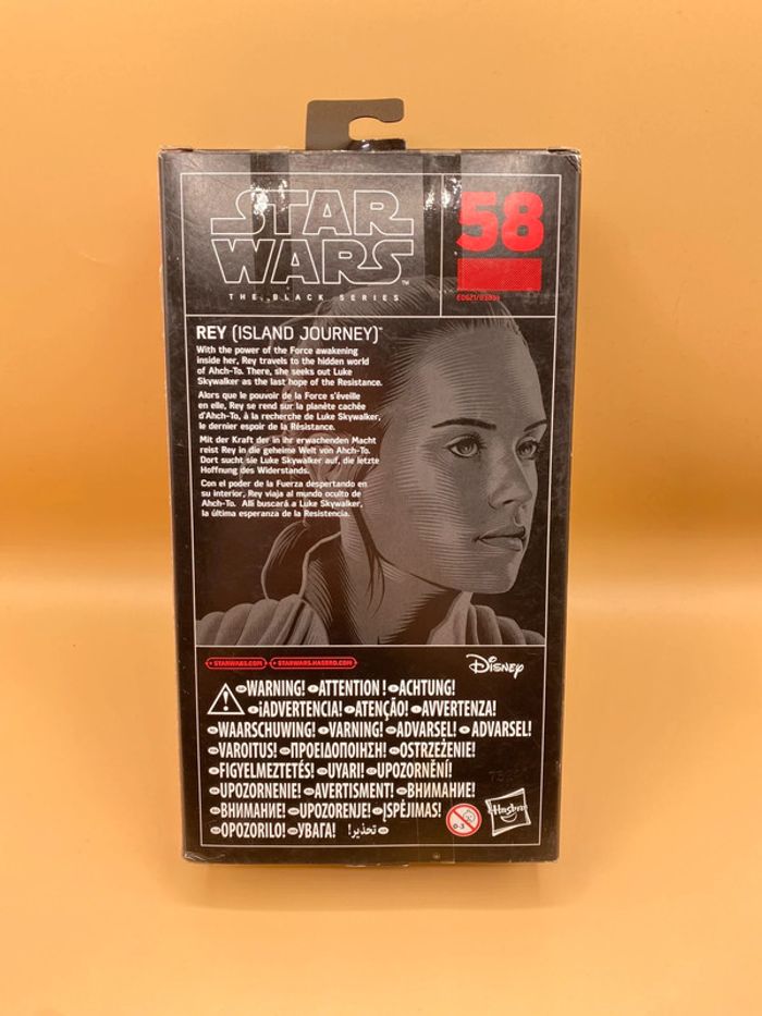 Star Wars Episode Viii Black Series Vintage Figurine 2018 Rey (Island Journey) Exclusive 10 Cm - photo numéro 2