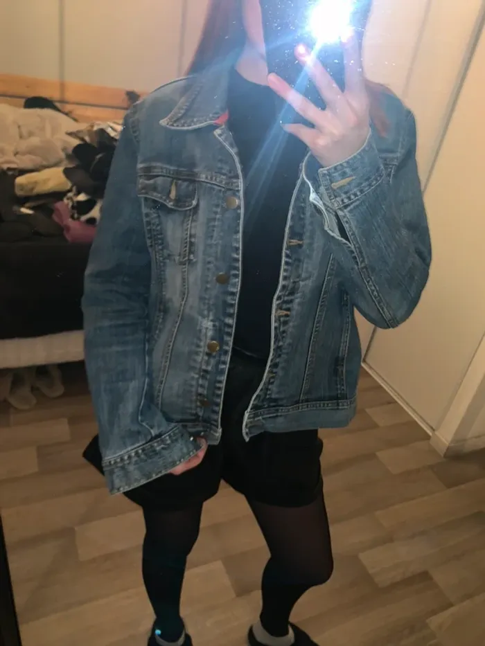 Veste en jeans basic - photo numéro 2