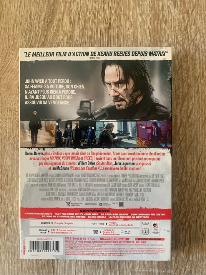 Dvd John Wick - photo numéro 2