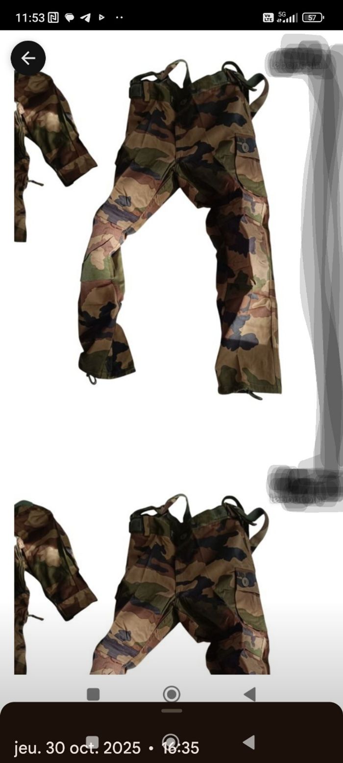 30 pantalons de camouflage nouvelles générations taille ( 46/48) idéal pour la chasse - photo numéro 10