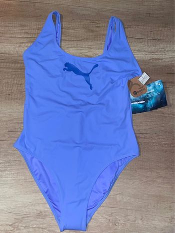 Maillot de bain une pièce violet Puma taille xl