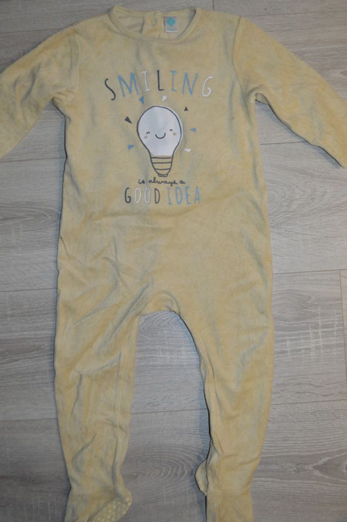 Pyjama velours Tex baby 23 mois - 2 ans