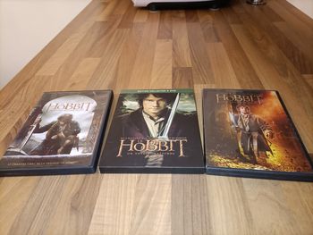 Lot 3 Dvd Série Le hobbit le seigneur de l'anneau