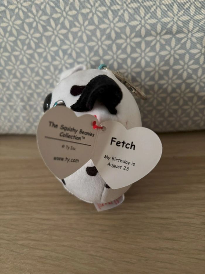 Porte-Clefs Fetch Le Chien Dalmatien "The Squishy Beanies Collection" - photo numéro 3