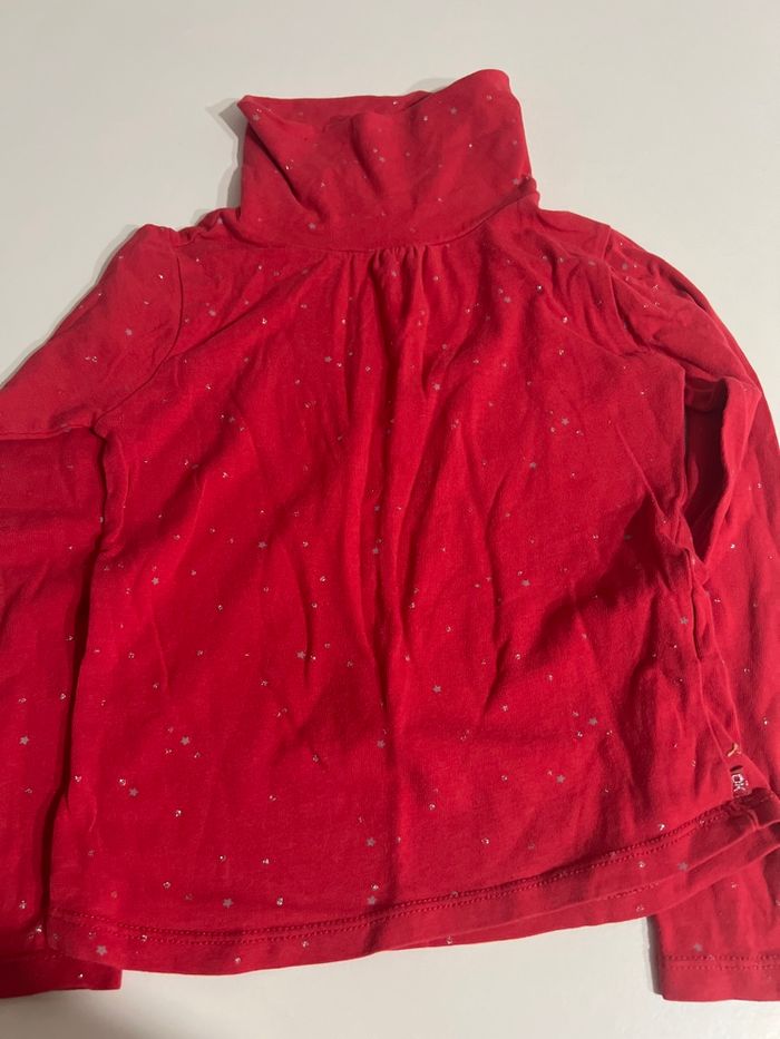 T-shirt manche longue col roulé okaidi