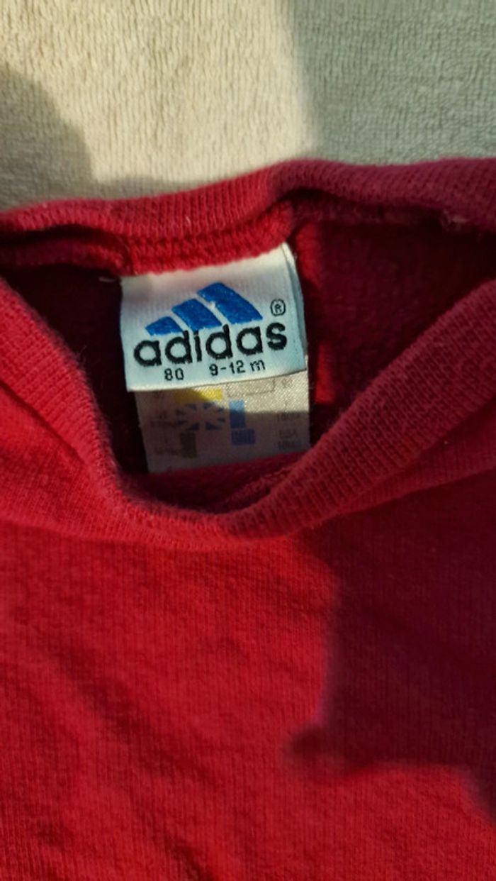 Sweat Adidas 🌺 12 mois - photo numéro 2