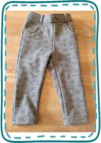 Pantalon hiver molletonné