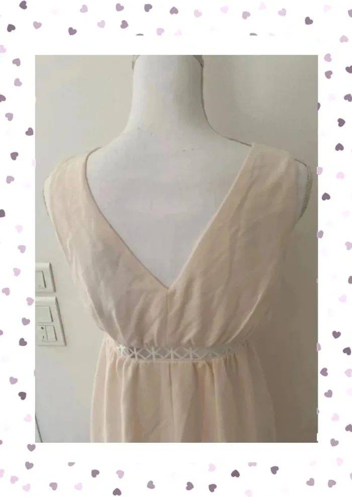 Nafnaf Robe Fluide Rose Pale Taille 36/S - photo numéro 6