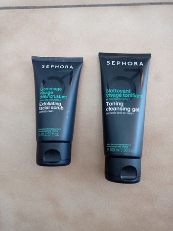 Gommage + Nettoyant visage "Sephora"