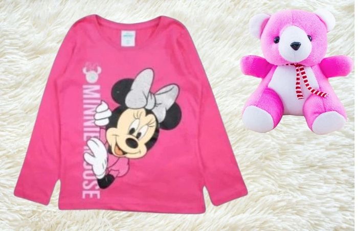 T shirt Minnie Rose 5 ans
