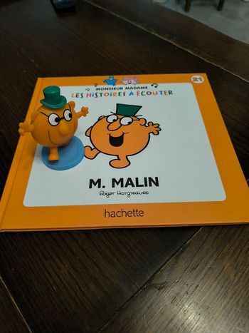 Monsieur malin livre + figurine 