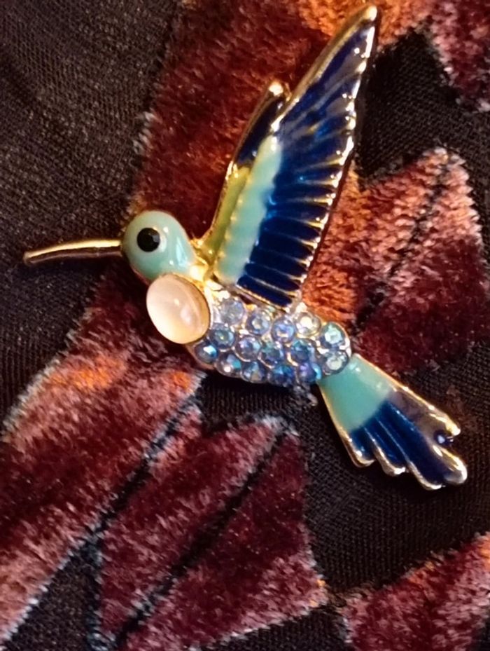 Idee cadeau 🎁: broche oiseau de paradis - photo numéro 2