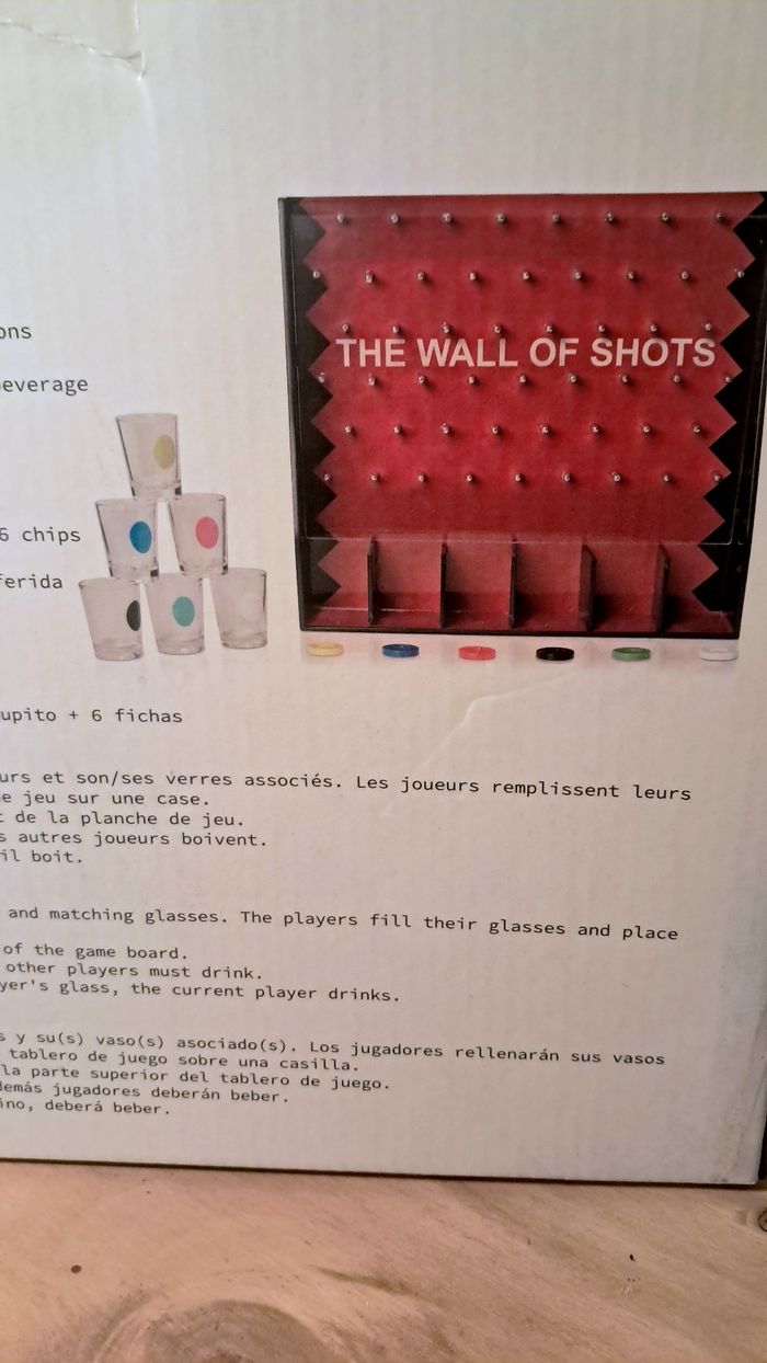 🥃 The Wall of Shots – Jeu apéro / soirée – Neuf en boîte - photo numéro 4