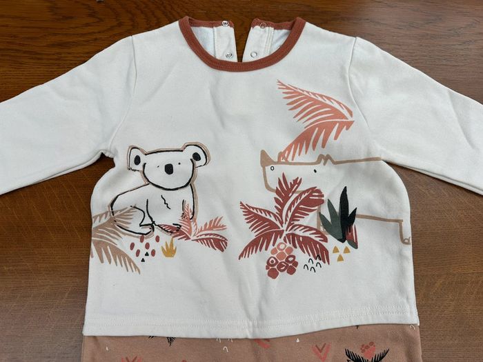 Pyjama beige Petit Beguin 36 mois - photo numéro 4
