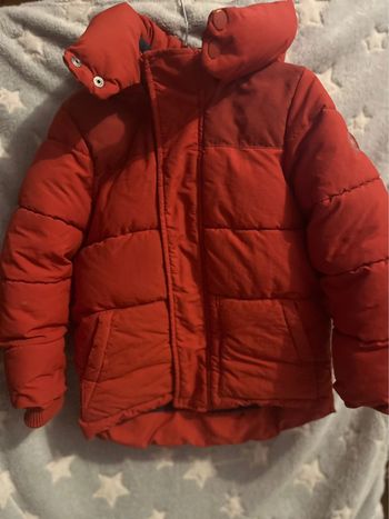 Manteau Rouge Okaïdi