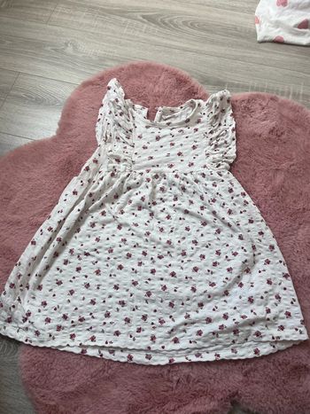 Robe été blanche fleuri 6 ans collection 2024