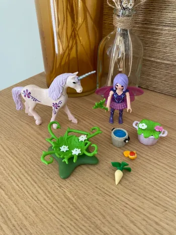 Fée et licorne Playmobil