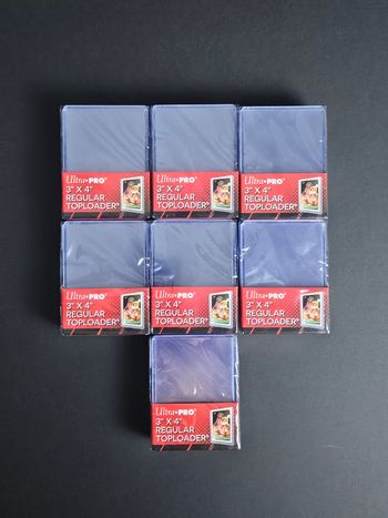 Ultra Pro- 175 Toploader - Protèges cartes rigides transparents