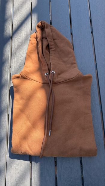 Sweat à capuche marron Boohoo femme taille L