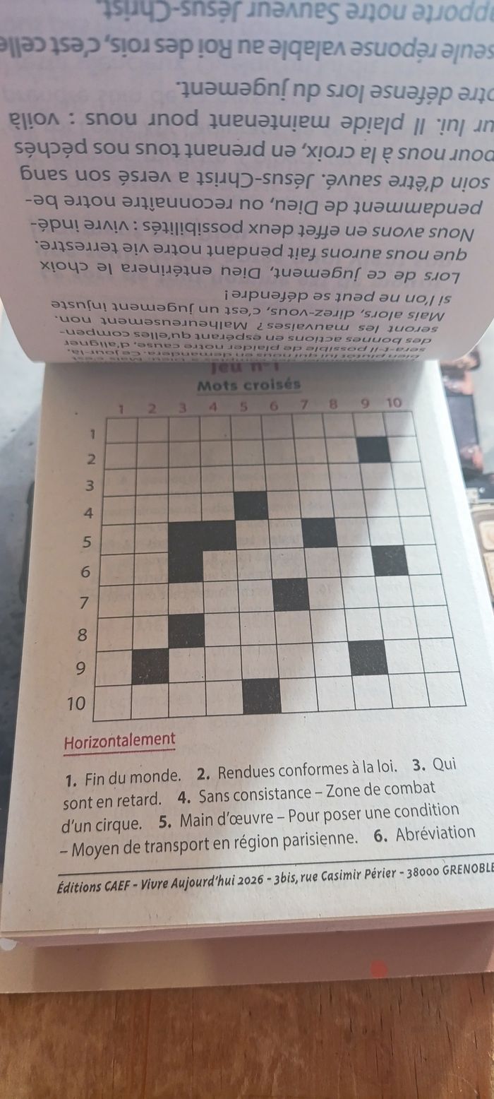 Calendrier biblique - photo numéro 5