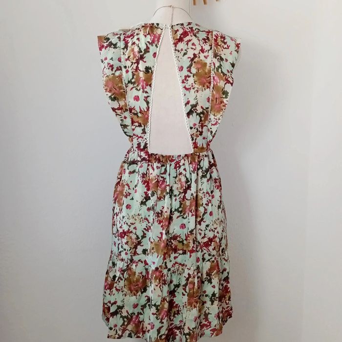 Robe d'été imprimé fleurs Taille S Marque Sweewë avec étiquette - photo numéro 4